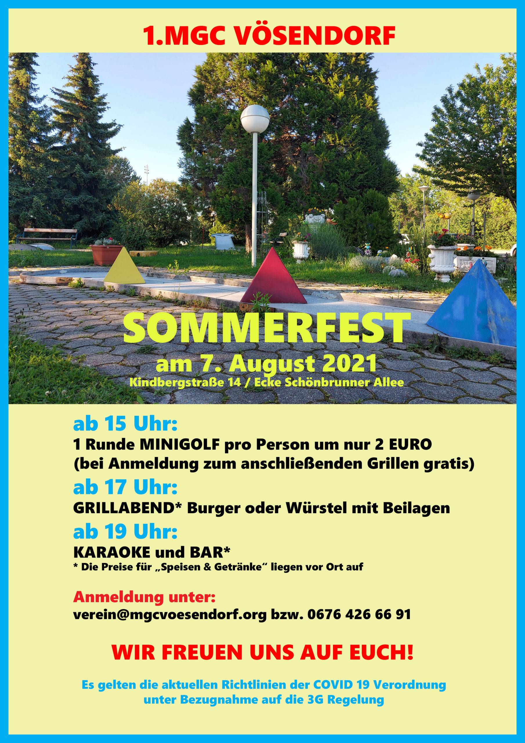 Einladung Sommerfest